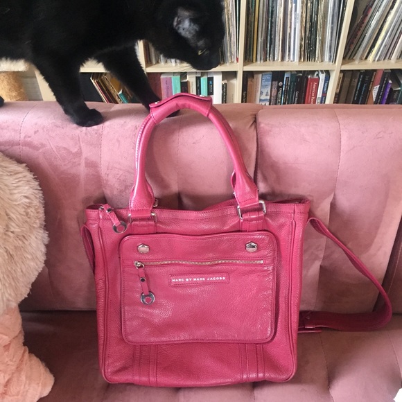 Marc by Marc Jacobs Pink Leather Crossbody Bag - Picture 5 of 6